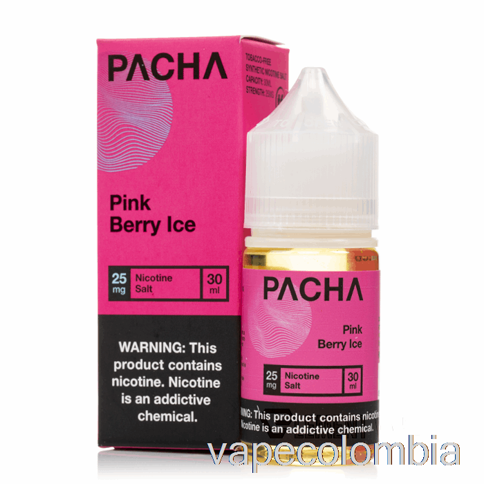 Vape Recargable Pink Berry Ice - Sales De Pacha - 30ml 25mg